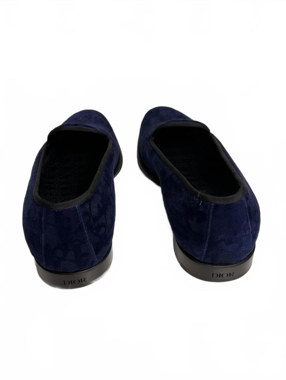 Dior Men's Oblique Jacquard Corsac Loafer SZ 40 Brand New - Picture 4 of 5